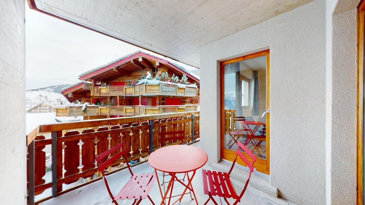 Pracondu 1 Outdoor & Fun Appartement 1 Chambre Superieur Avec Balcon By Alpvision Residences Nendaz Exterior foto